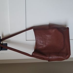 Frye side pocket hobo bag - Cognac